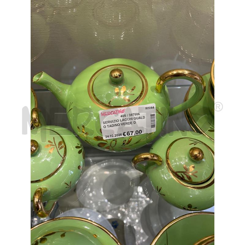 SERVIZIO LACCHI GUALDO TADINO VERDE DA 11 | Mercatino dell'Usato Tivoli 3