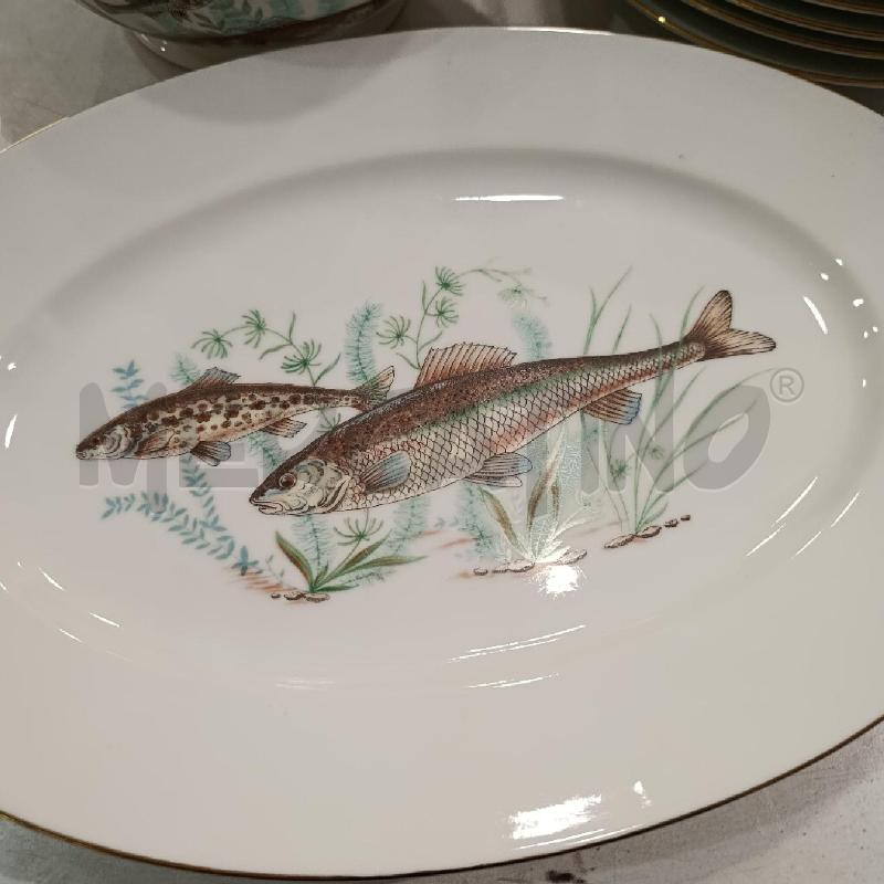 SERVIZIO RICHARD GINORI PESCE 12 PERSONE+VASSOIO+CIOTOLA+ZUPPIERA | Mercatino dell'Usato Tivoli 2