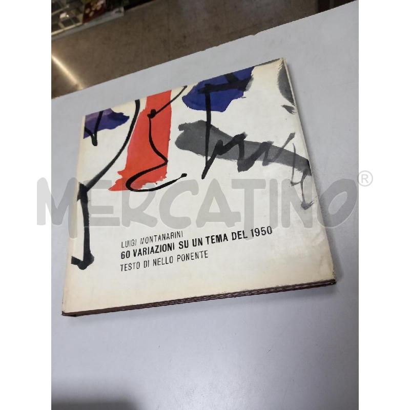 60 VARIAZIONI SU UN TEMA DEL 1950 MONTANARINI | Mercatino dell'Usato Roma porta di roma 1