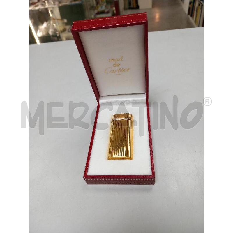 ACCENDINO CARTIER | Mercatino dell'Usato Roma porta di roma 1