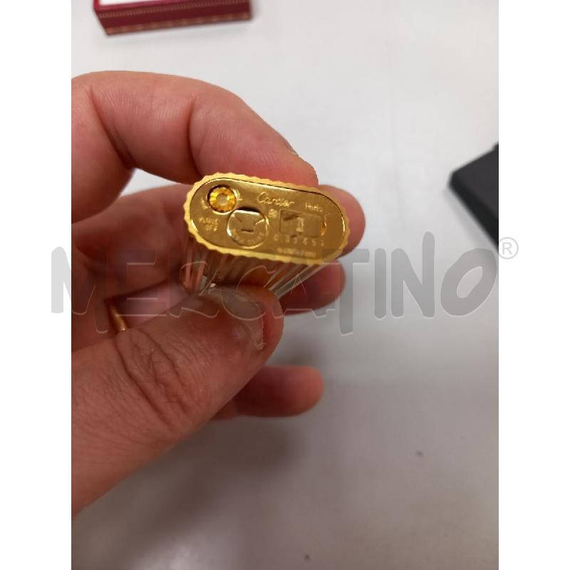 ACCENDINO CARTIER | Mercatino dell'Usato Roma porta di roma 3