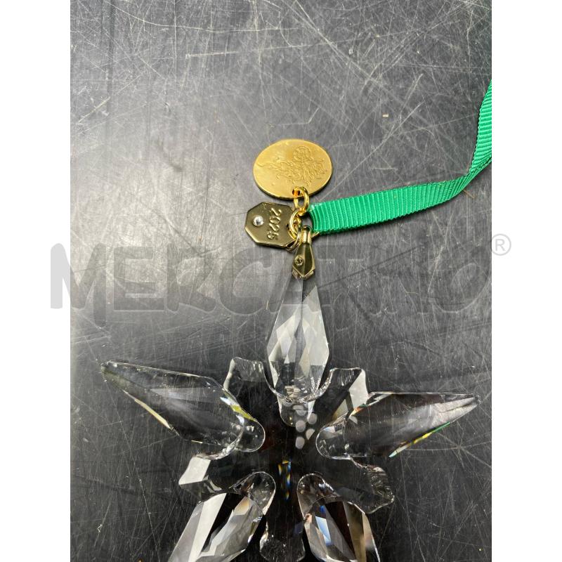 ACCESSORIO STELLA NATALE SWAROVSKI | Mercatino dell'Usato Roma porta di roma 3