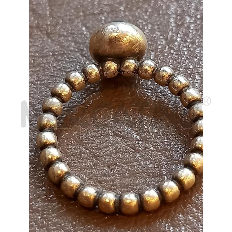 ANELLO D PANDORA CENTRALE GRIGIO | Mercatino dell'Usato Roma porta di roma 3