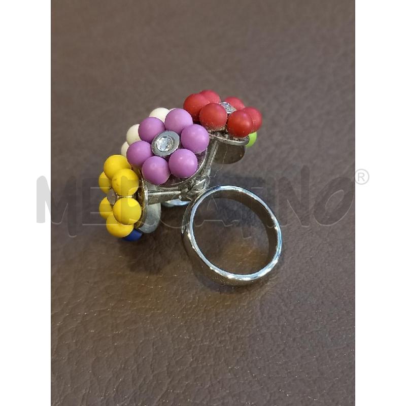 ANELLO D SWATCH FIORI MULTICOLOR | Mercatino dell'Usato Roma porta di roma 2