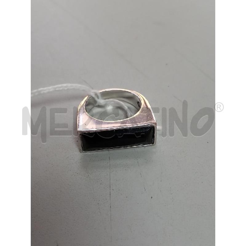ANELLO SWAROVSKI CENTRALE NERO | Mercatino dell'Usato Roma porta di roma 1