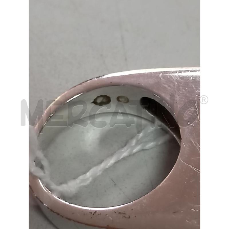 ANELLO SWAROVSKI CENTRALE NERO | Mercatino dell'Usato Roma porta di roma 2