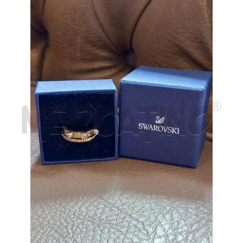 ANELLO SWAROVSKI THRILLING DORATO | Mercatino dell'Usato Roma porta di roma 1