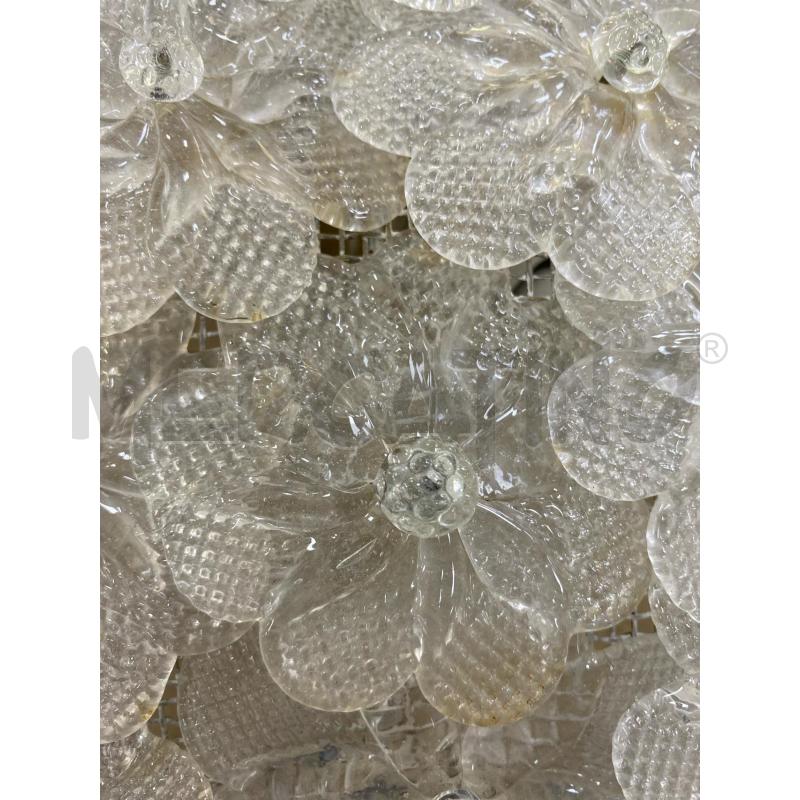 APPLIQUE FIORI MURRINA 44 CM DA RIV CENESEDE | Mercatino dell'Usato Roma porta di roma 2