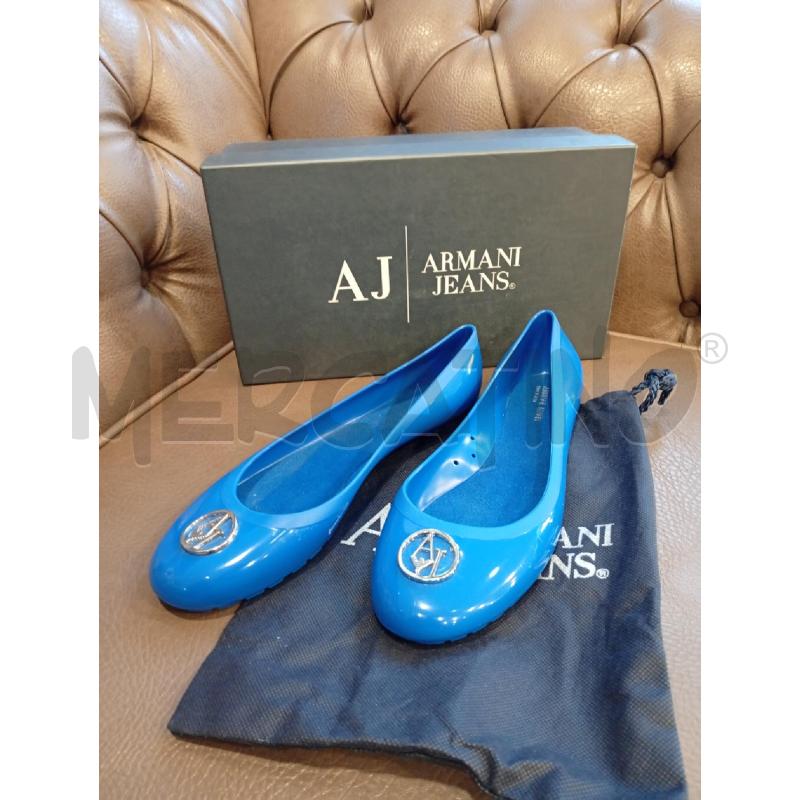 BALLERINA ARMANI JEANS BLU  | Mercatino dell'Usato Roma porta di roma 1