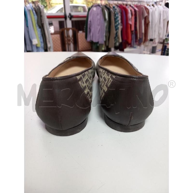 BALLERINA FENDI TELA MONOGRAMMA BEIGE DA RIV | Mercatino dell'Usato Roma porta di roma 4