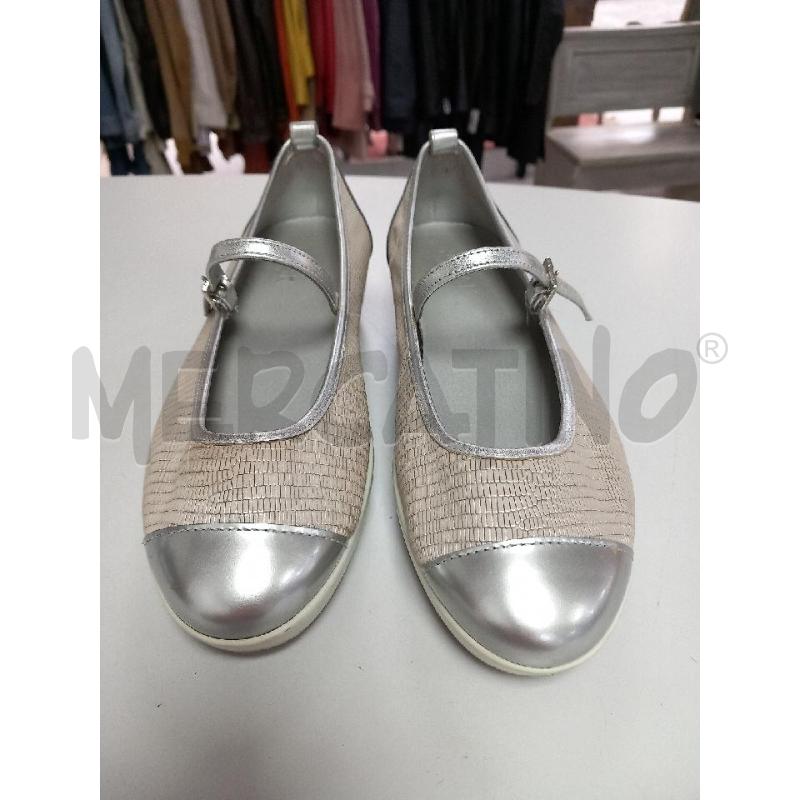 BALLERINA HOGAN BEIGE ARGENTATO | Mercatino dell'Usato Roma porta di roma 1