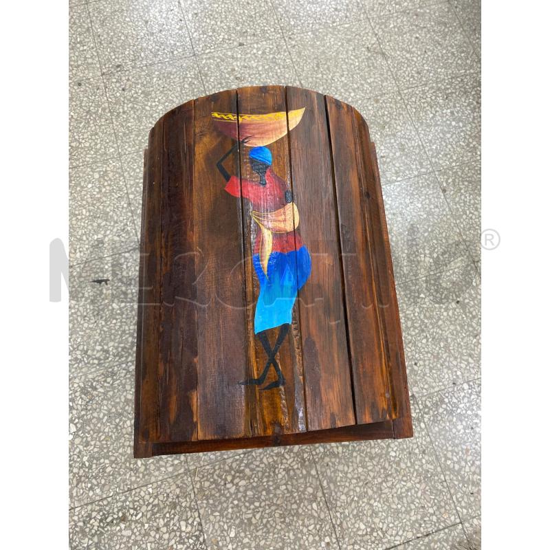 BAULETTO  LEGNO COLORATO | Mercatino dell'Usato Roma porta di roma 1