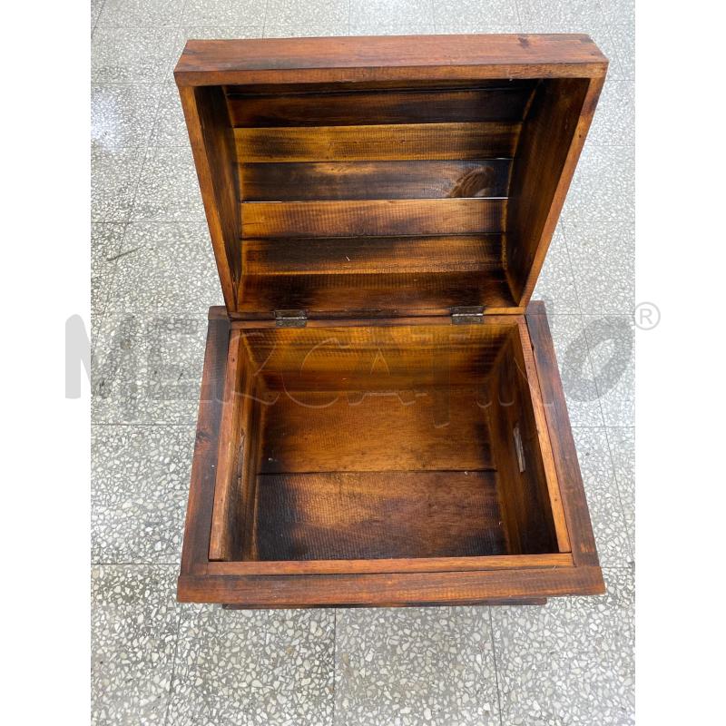 BAULETTO  LEGNO COLORATO | Mercatino dell'Usato Roma porta di roma 2