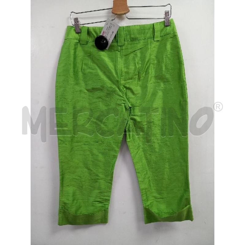 BERMUDA D DOLCE&GABBANA VERDE PURA SETA | Mercatino dell'Usato Roma porta di roma 2