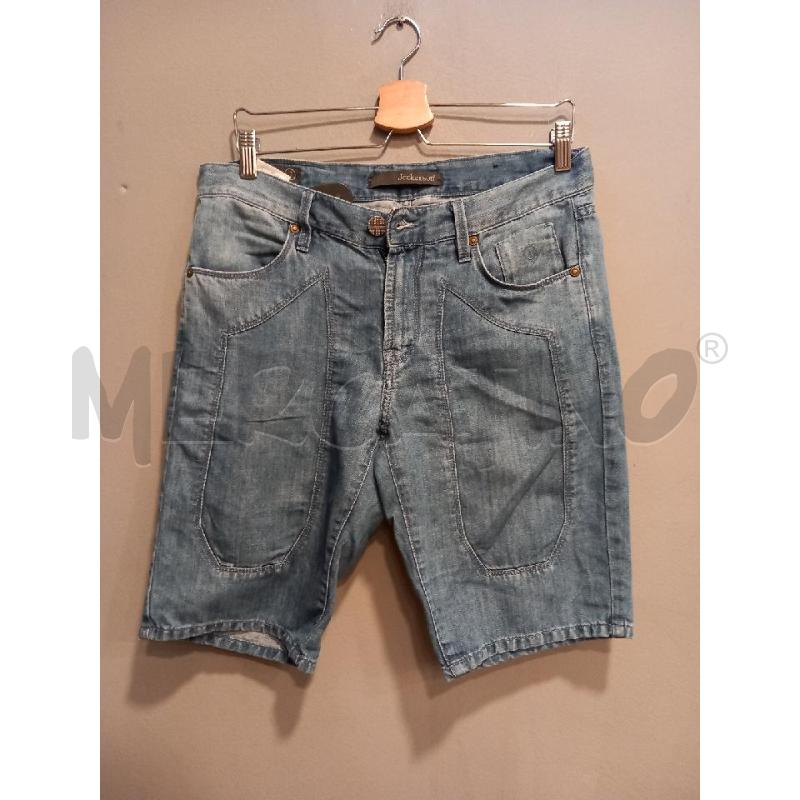BERMUDA U JECKERSON BLU DENIM LAVAGGIO CHIARO | Mercatino dell'Usato Roma porta di roma 1