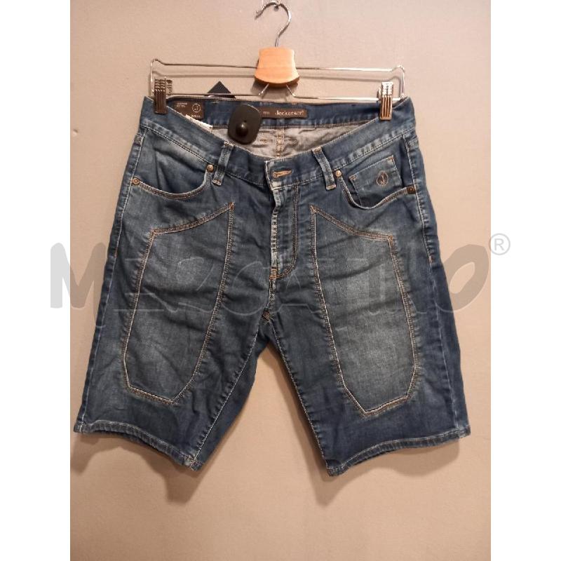 BERMUDA U JECKERSON BLU DENIM LAVAGGIO SCURO | Mercatino dell'Usato Roma porta di roma 1