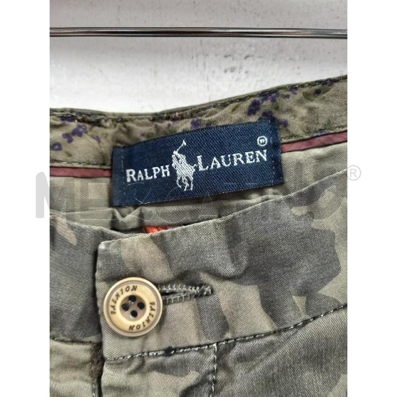 BERMUDA U RALPH LAUREN VERDE MIMETICO  | Mercatino dell'Usato Roma porta di roma 2