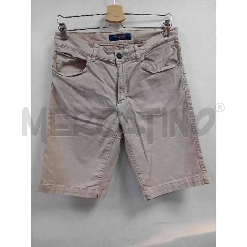 BERMUDA U TRUSSARDI JEANS BEIGE | Mercatino dell'Usato Roma porta di roma 1