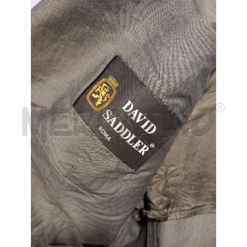 BLAZER D DAVID SADDLER VERDE SETA | Mercatino dell'Usato Roma porta di roma 3