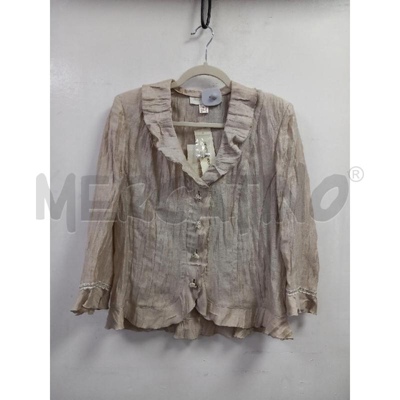 BLAZER D UN JOUR AILLEURS BEIGE  | Mercatino dell'Usato Roma porta di roma 1