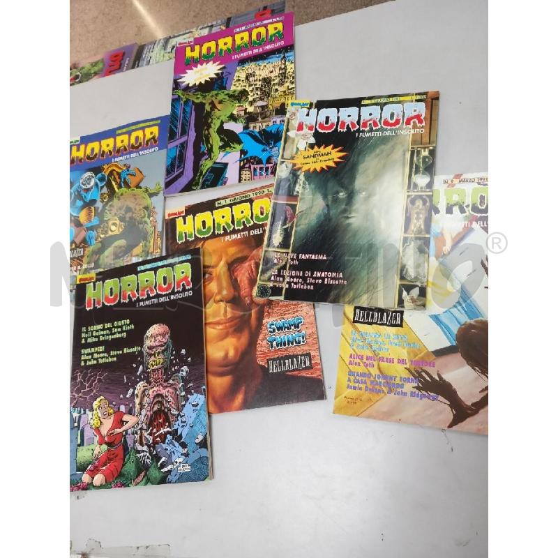 BLOCCO FUMETTI HORROR | Mercatino dell'Usato Roma porta di roma 1