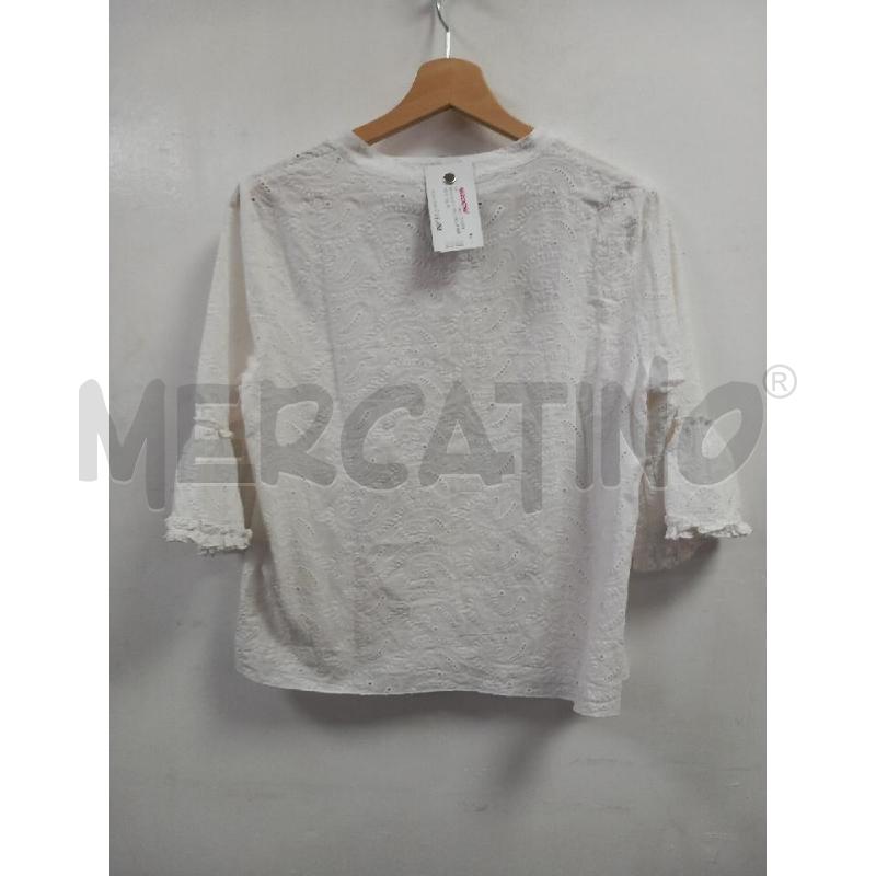 BLUSA D CAMOMILLA BIANCO | Mercatino dell'Usato Roma porta di roma 3