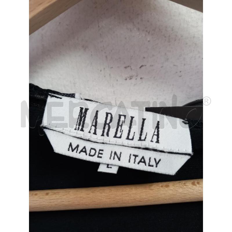 BLUSA D MARELLA NERO  | Mercatino dell'Usato Roma porta di roma 2