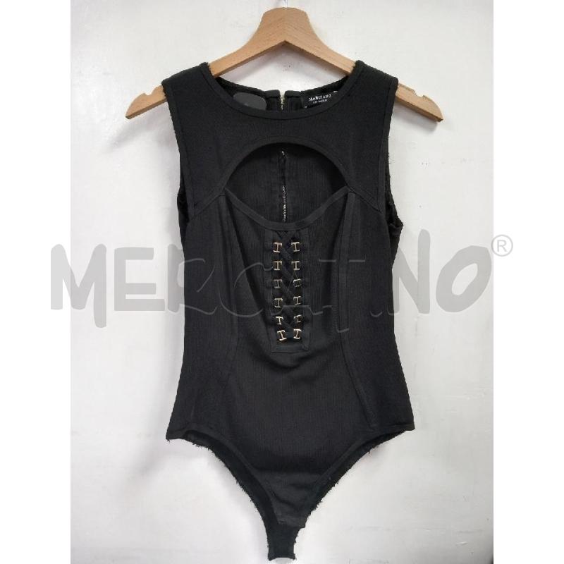 BODY DONNA MACIANO GUESS NERO | Mercatino dell'Usato Roma porta di roma 1