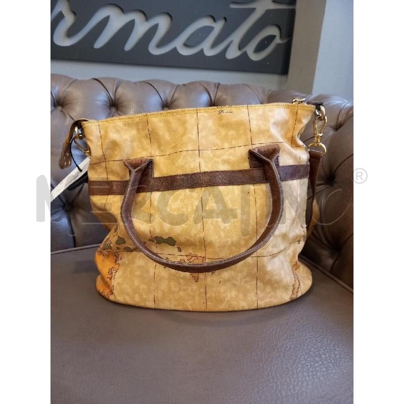 BORSA 1 CLASSE ALVIERO MARTINI PELLE EUROPA FRANGE | Mercatino dell'Usato Roma porta di roma 2