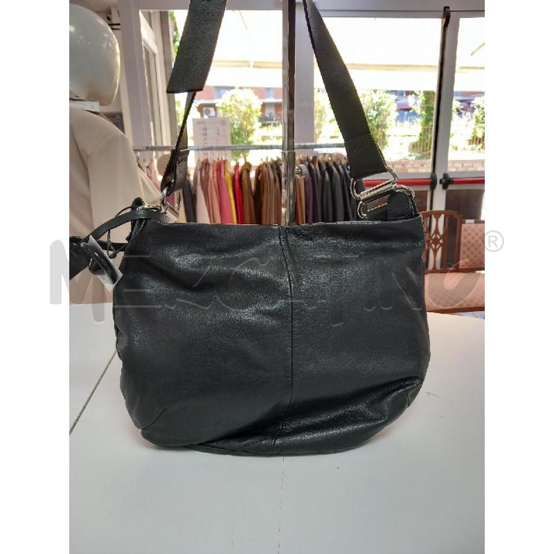BORSA COCCINELLE NERO PELLE | Mercatino dell'Usato Roma porta di roma 2