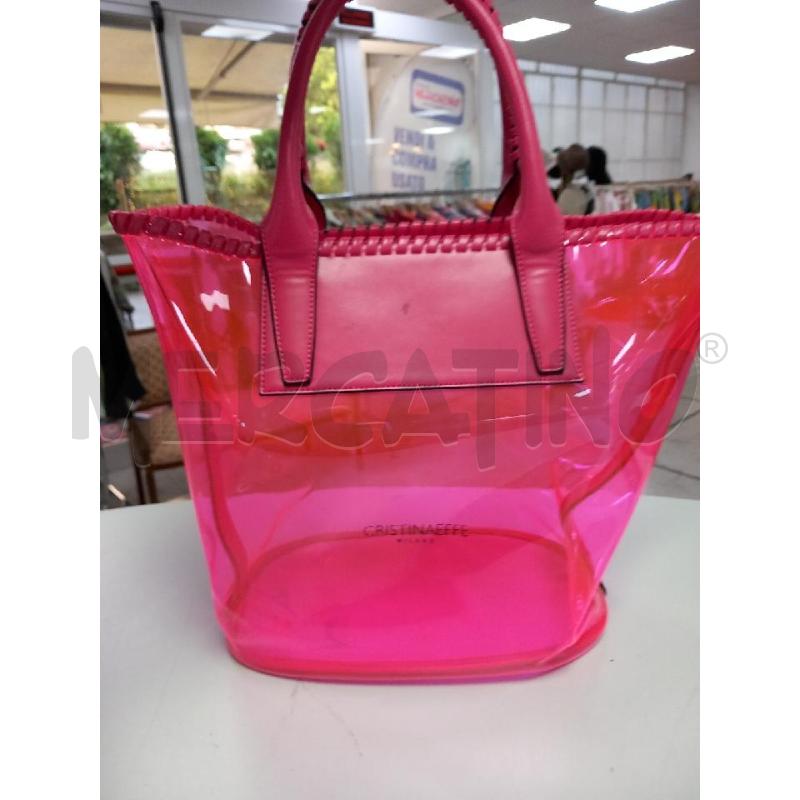 BORSA CRISTINAEFFE TOTE ROSA  | Mercatino dell'Usato Roma porta di roma 1