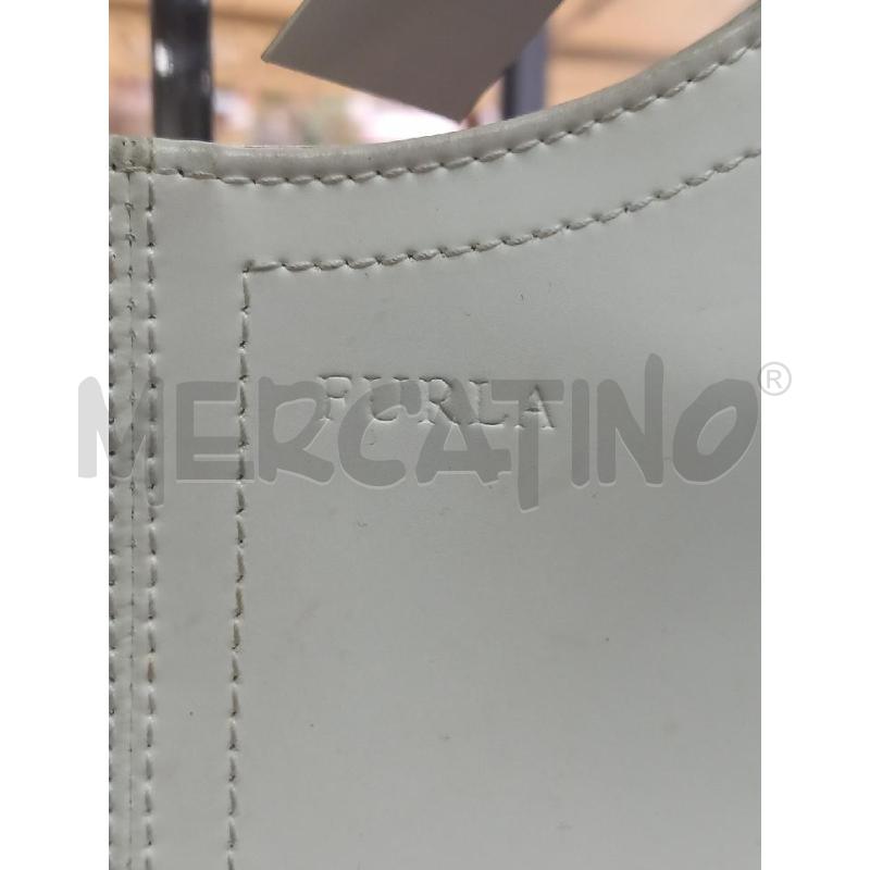 BORSA DONNA A SPALLA FURLA BIANCA | Mercatino dell'Usato Roma porta di roma 2