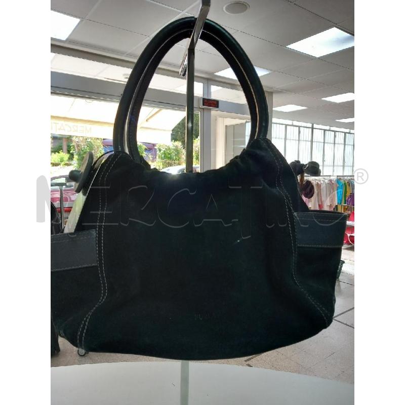 BORSA DONNA FURLA NERA VELLUTO | Mercatino dell'Usato Roma porta di roma 1