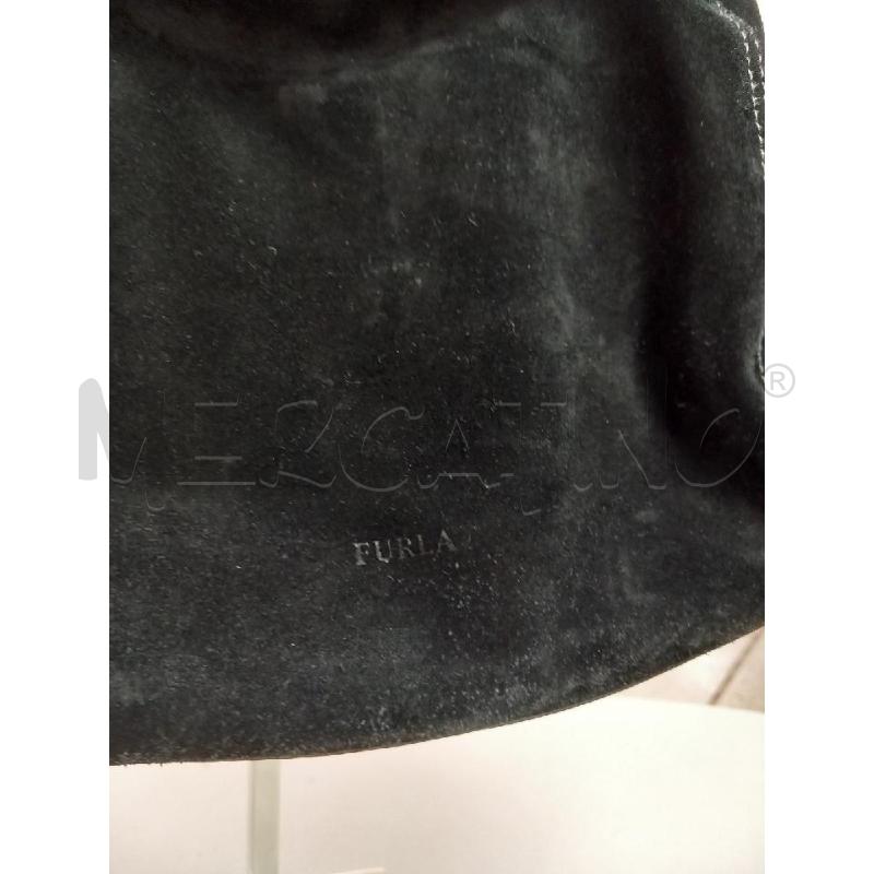 BORSA DONNA FURLA NERA VELLUTO | Mercatino dell'Usato Roma porta di roma 2