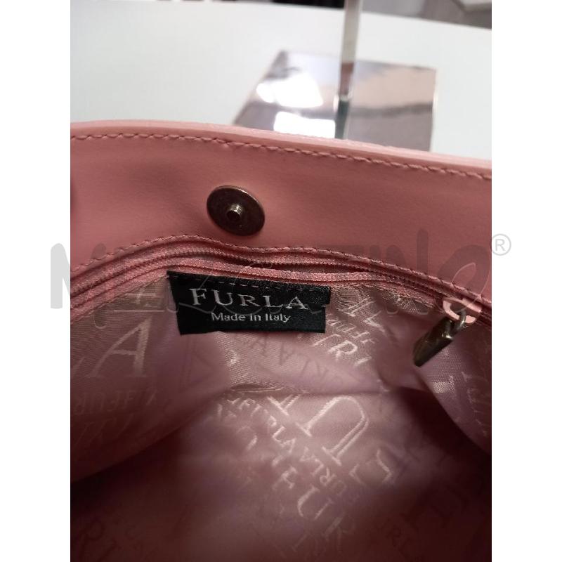 BORSA DONNA FURLA ROSA | Mercatino dell'Usato Roma porta di roma 4