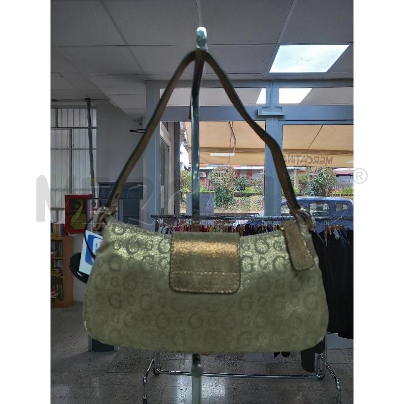 BORSA DONNA GUESS A SPALLA DORATA | Mercatino dell'Usato Roma porta di roma 3