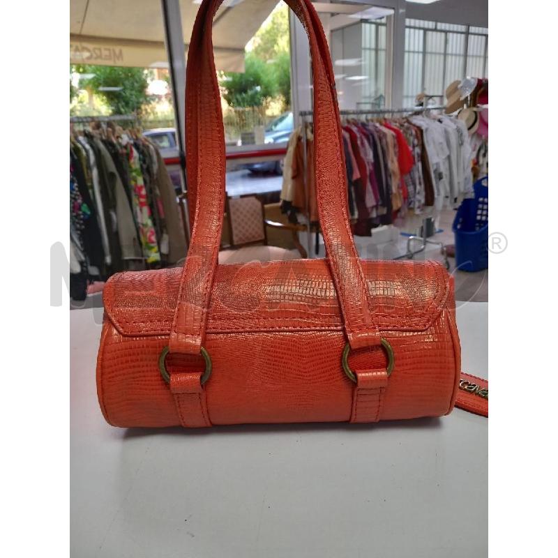BORSA DONNA JUST CAVALLI ARANCIO | Mercatino dell'Usato Roma porta di roma 3