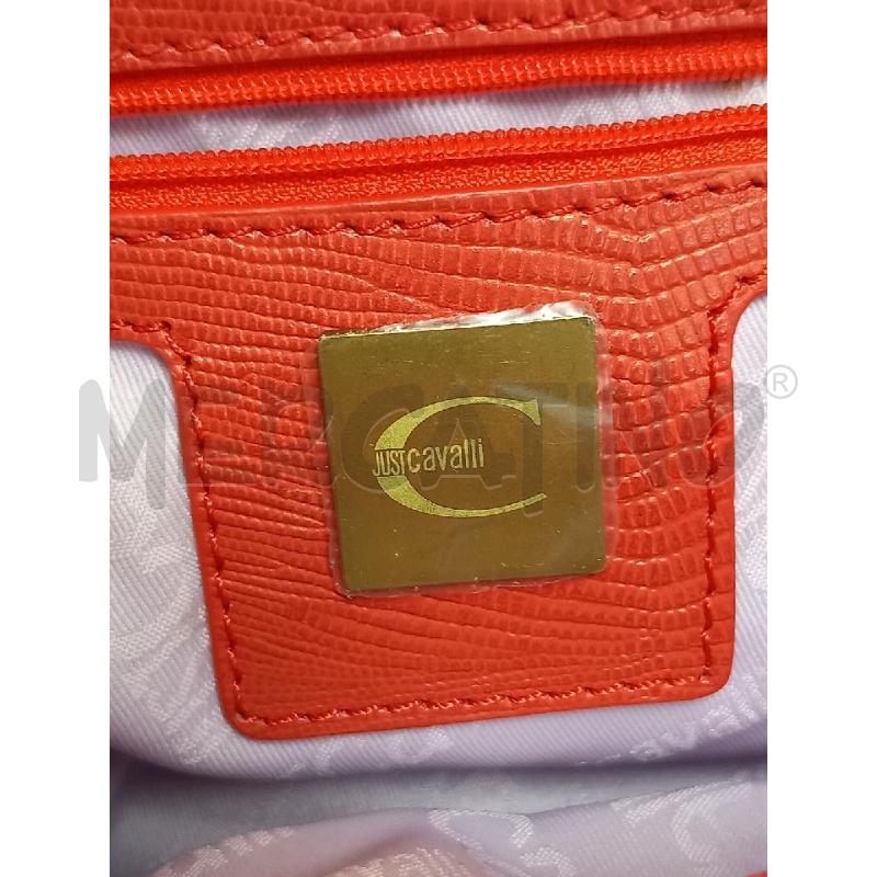 BORSA DONNA JUST CAVALLI ARANCIO | Mercatino dell'Usato Roma porta di roma 4