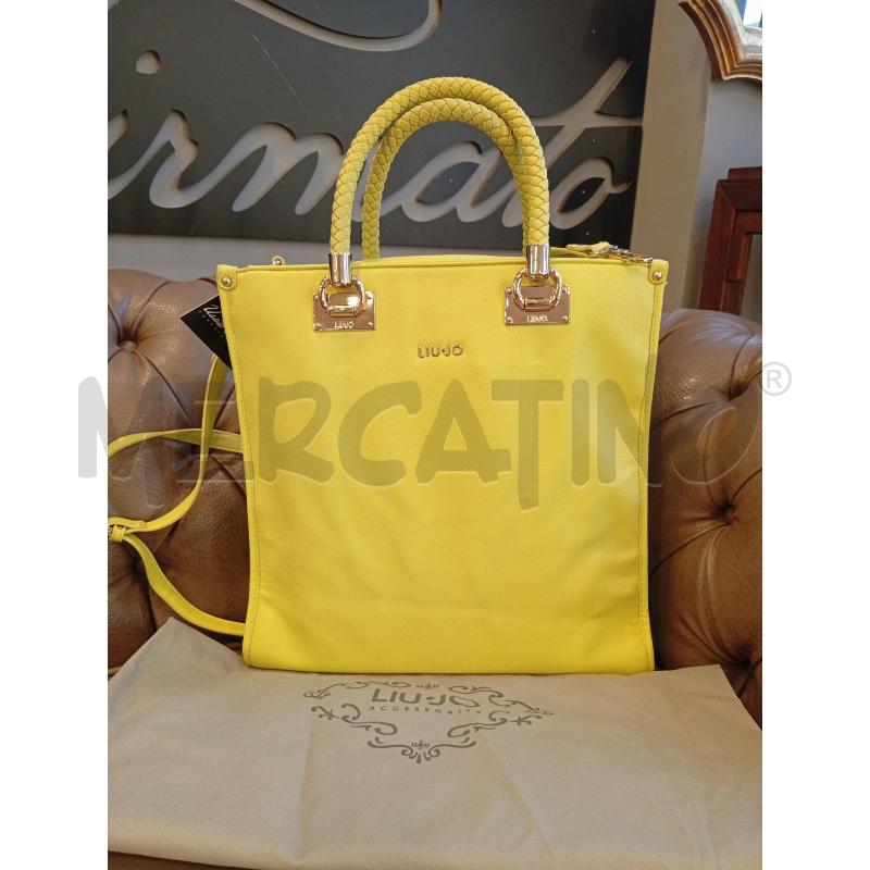 BORSA DONNA LIU JO VERDE LIME | Mercatino dell'Usato Roma porta di roma 1