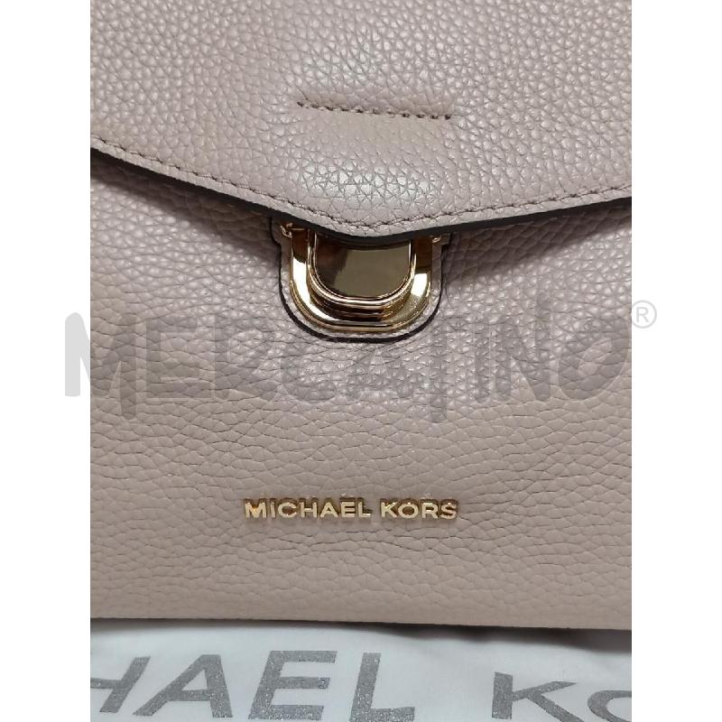 BORSA DONNA MICHAEL KORS ROSA PELLE MARTELLATA  | Mercatino dell'Usato Roma porta di roma 2