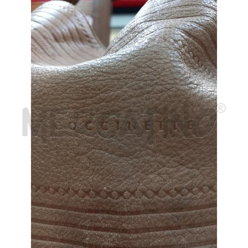 BORSA DONNA PELLE COCCINELLE MARRONE | Mercatino dell'Usato Roma porta di roma 3