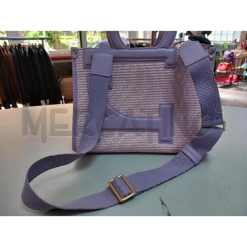 BORSA DONNA ROCCOBAROCCO LILLA | Mercatino dell'Usato Roma porta di roma 3
