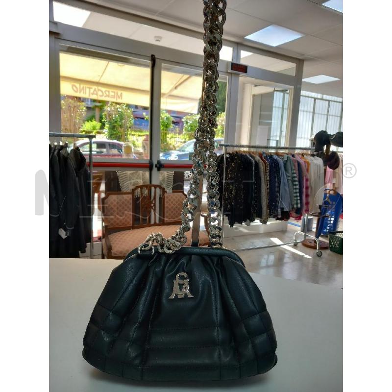 BORSA DONNA STEVE MADDEN NERA | Mercatino dell'Usato Roma porta di roma 2