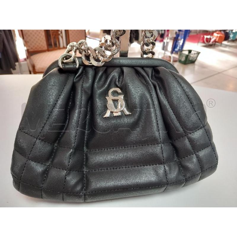 BORSA DONNA STEVE MADDEN NERA | Mercatino dell'Usato Roma porta di roma 3