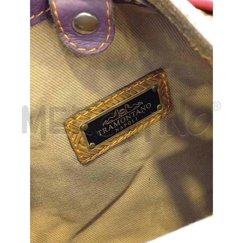 BORSA DONNA TRAMONTANO NAPOLI BEIGE | Mercatino dell'Usato Roma porta di roma 2