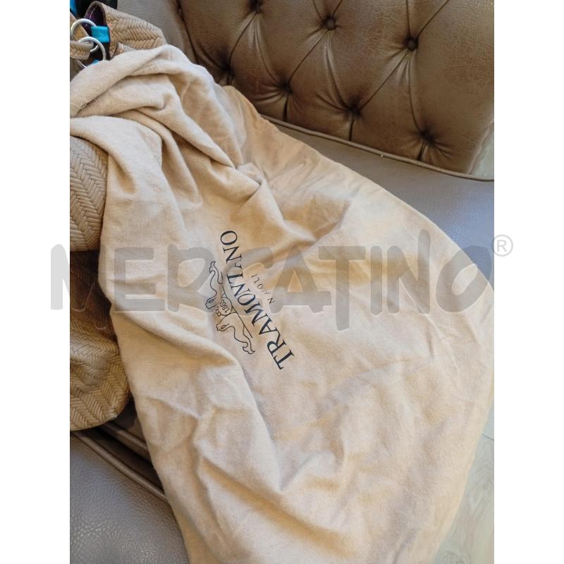 BORSA DONNA TRAMONTANO NAPOLI BEIGE | Mercatino dell'Usato Roma porta di roma 4