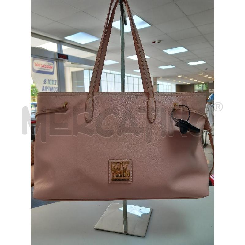 BORSA DONNA TWINSET ROSA | Mercatino dell'Usato Roma porta di roma 1