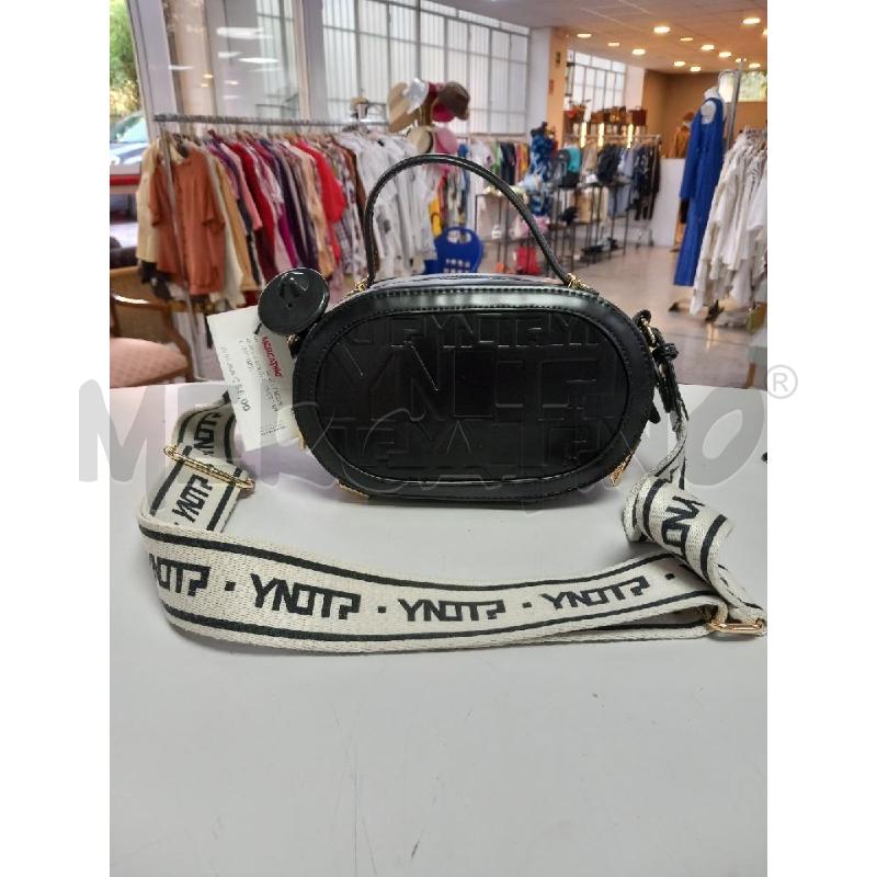 BORSA DONNA  YNOT? MILANO NERA | Mercatino dell'Usato Roma porta di roma 1