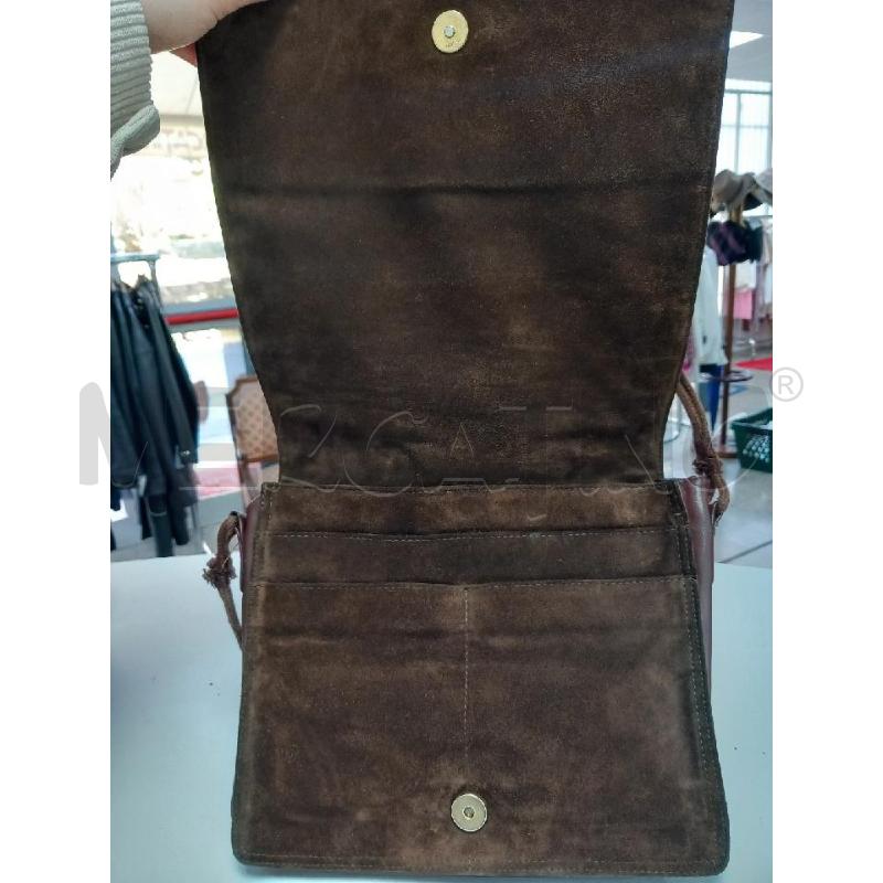 BORSA D BOTTEGA VENETA CAMOSCIO MARRONE NODI | Mercatino dell'Usato Roma porta di roma 3