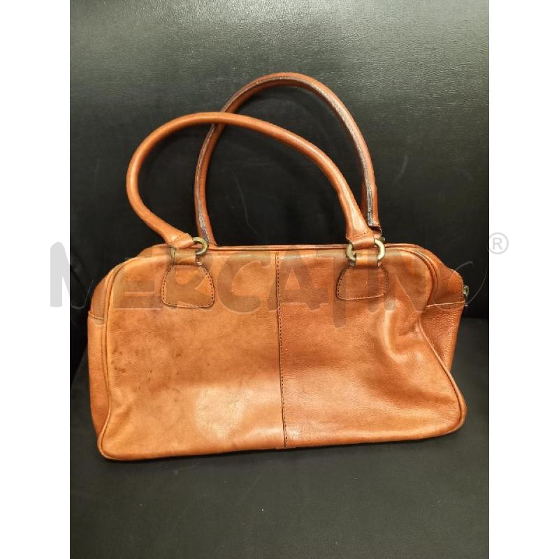 BORSA D BURANI MARRONE PELLE | Mercatino dell'Usato Roma porta di roma 2